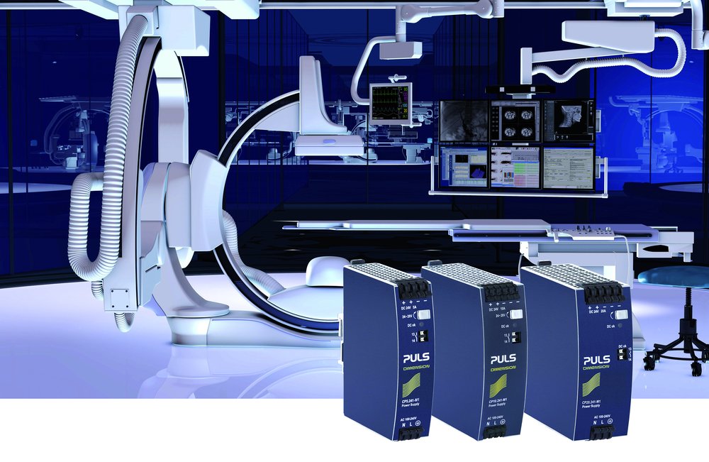 High Reliability DIN Rail Power Supplies for Medical Applications from PULS